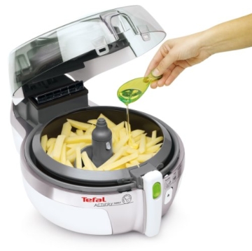 Tefal ActiFry AH9002 Family Heißluft-Fritteuse (1,5 kg Fassungsvermögen, 1.400 Watt, inkl. Rezeptbuch) - 11