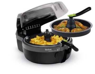 Tefal ActiFry YV9601 2in1 Heißluft-Fritteuse (1,5 kg Fassungsvermögen, 1.400 Watt, inkl. Rezeptbuch) - 4